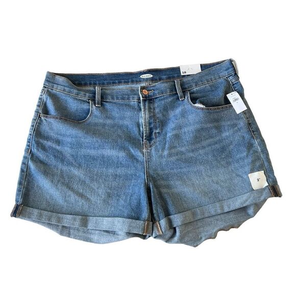 Old Navy Pants - Old Navy Cuffed Denim Shorts